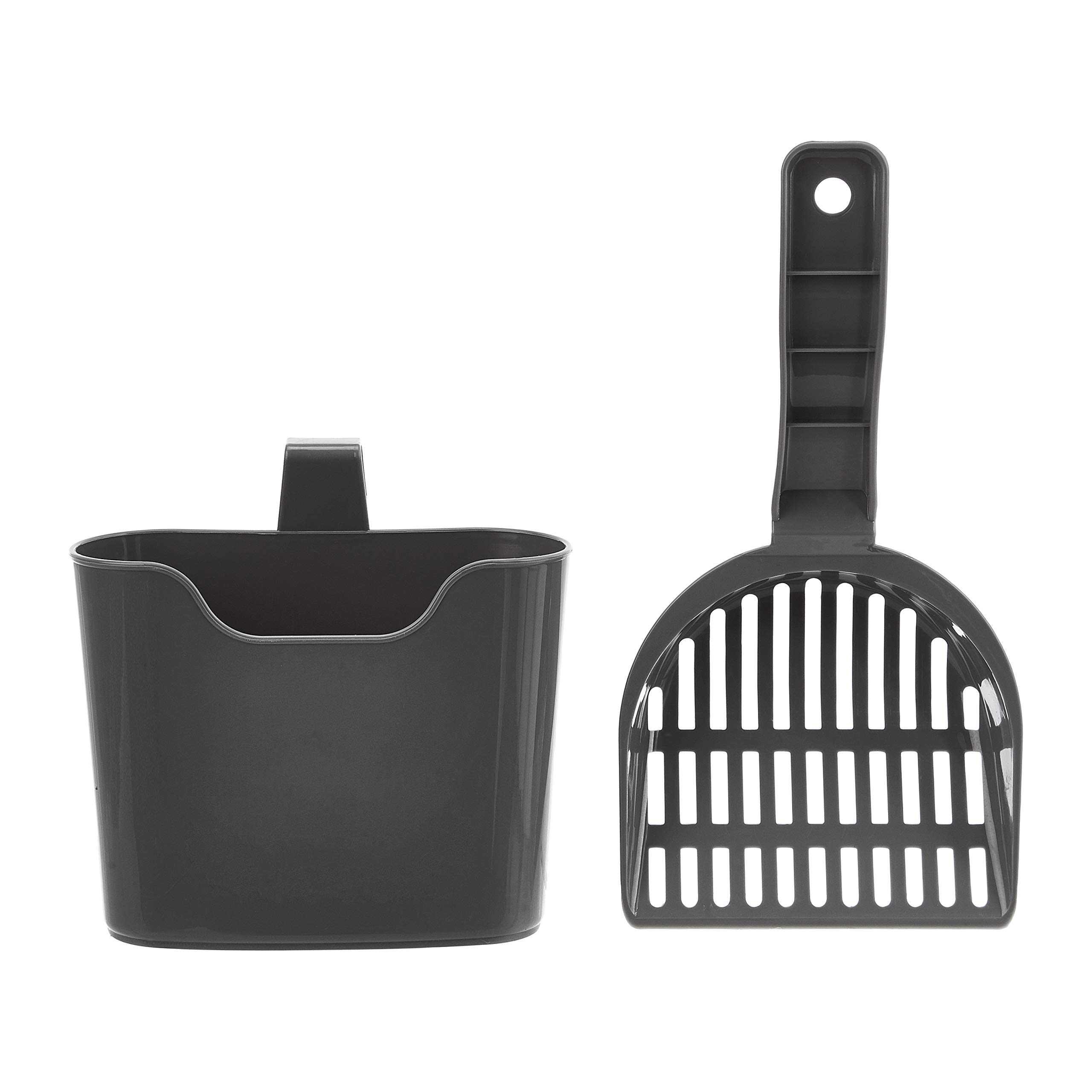 AmazonBasics 貓砂鏟連收納座