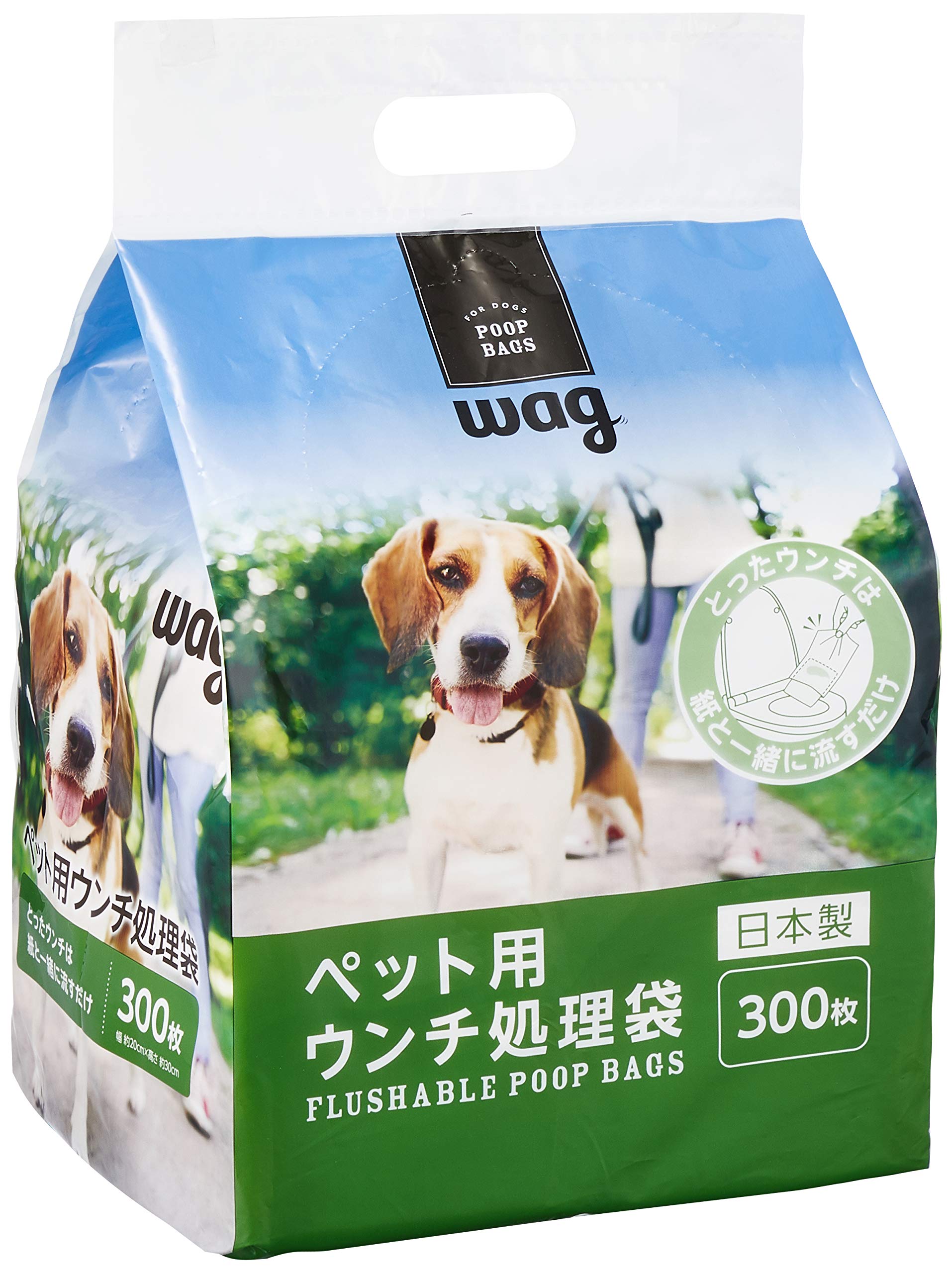 Wag(ワグ) 寵物拾便袋|300張